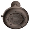 Moen N400R0ORB Quattro Rainshower Showerhead with Four Unique Shower Experiences,
