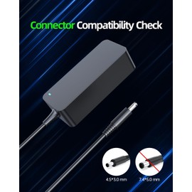 65W 19.5V Ladekabel Netzteil Ladegerät Passend für Dell-Optiplex 3050 3040 3080 3070 3060 9020 7040 7050 3020 5040 D10U D09U D08U D14U D13U Laptop AC Adapter Charger