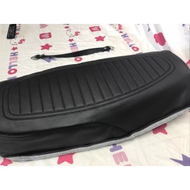 Unbranded HONDA CB550F SEAT COVER CB550F SUPER SPORT 550 FOUR (BLACK) + STRAP (H*-48)