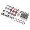 12Pcs Dart Set Stainless Steel Tip Anti Fall Competitive Entertaining