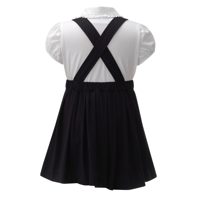 Rachel Riley Eloise Jersey Blouse & Pinafore Set