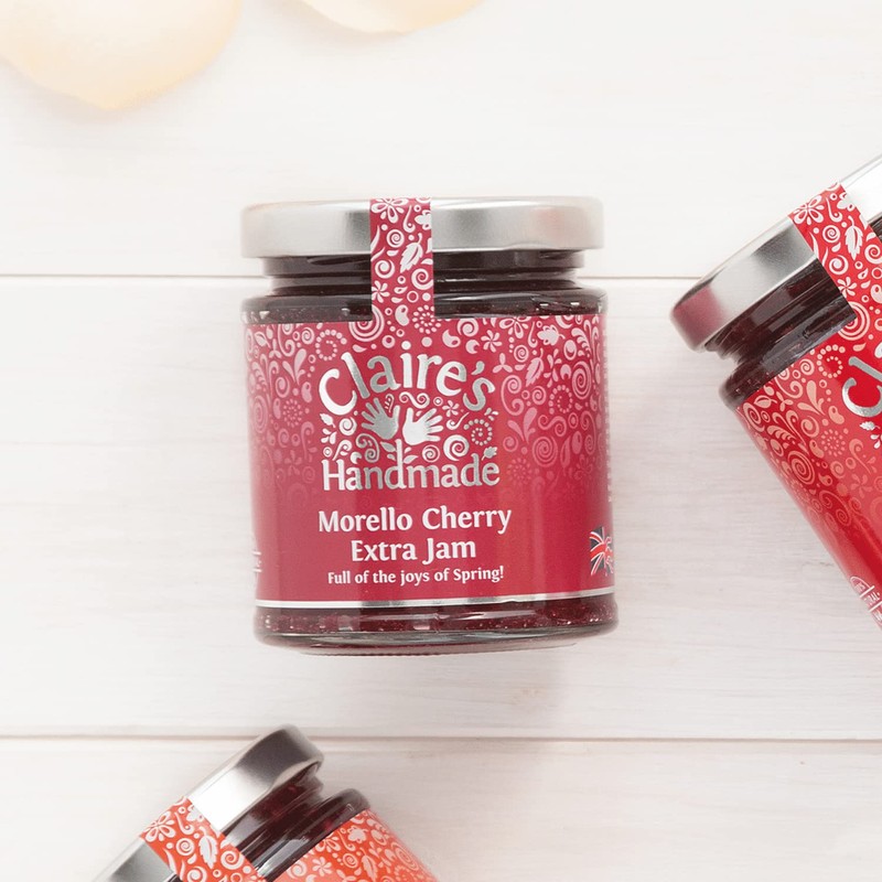 Claire's Handmade Morello Cherry Extra Jam - Award Winning Rich