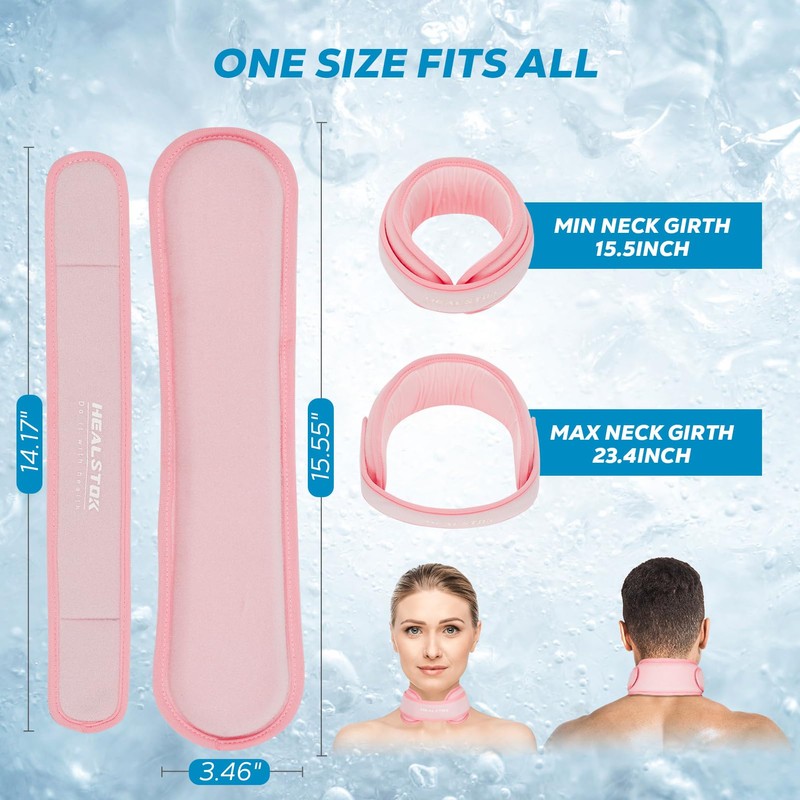 Neck Ice Pack Wrap,Cervical Ice Pack,Cold Compress Ice Packs for