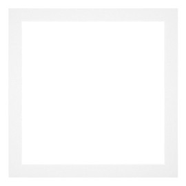 yd. Mount 35 x 35 cm / 29 x 29 cm Cardboard White Edge 3 cm Straight