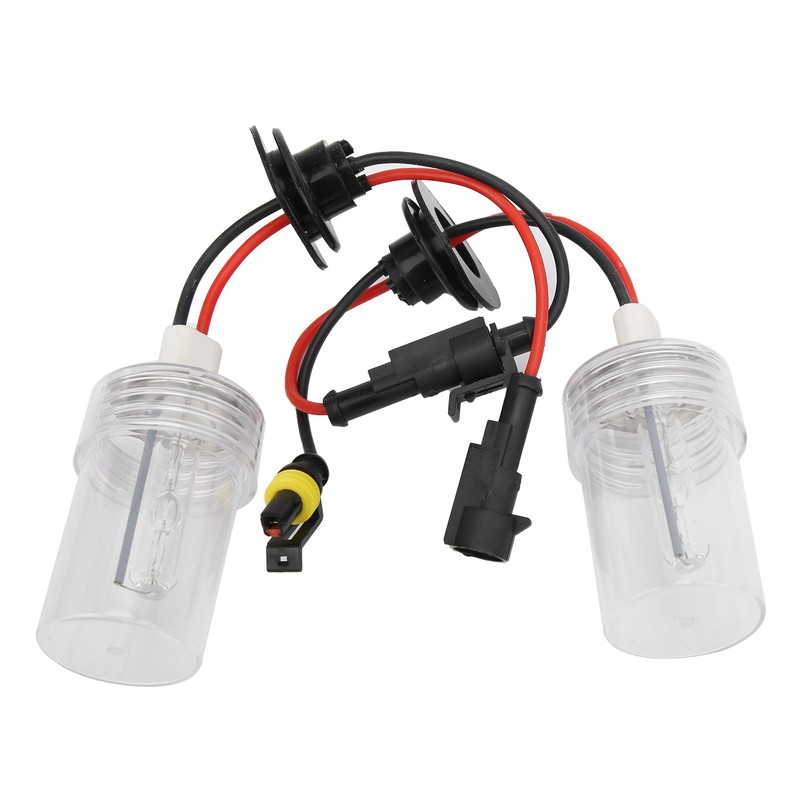 2Pcs Auto Headlight Bulb Headlamp Xenon HID 100W 8000K H7
