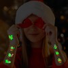 Awinway Luminous Christmas Tattoos Children - 120 Pieces Christmas Temporary