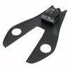 Generic Black Leather Gas Tank Bag Panel Cover Pad W/