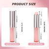 JAMVOLO 2pcs 2024 New Silicone Lip Brush, Silicone Lip Applicator