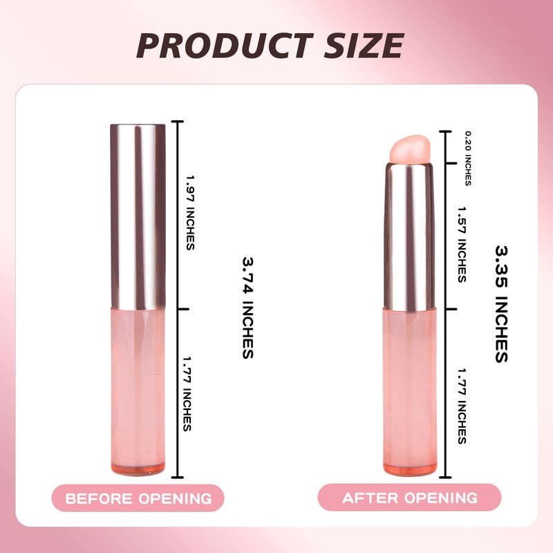 JAMVOLO 2pcs 2024 New Silicone Lip Brush, Silicone Lip Applicator
