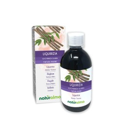 Liquorice or Licorice (Glycyrrhiza glabra) Roots Alcohol-Free Mother Tincture Naturalma | Liquid Extract Drops 500 ml | Food Supplement | Vegan