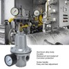 Air Pressure Regulating Valve Aluminum Alloy Small Pneumatic Air Regulator