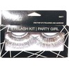 Diamond Eyelash Kit/Party Girl Long Silver metallic and adhesive