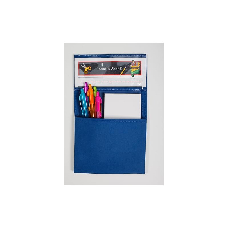 Hand-e-Sack Stick & Store - Blue. The Hand-e-Sack is a