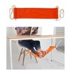 Home-organizer Tech Portable Adjustable Foot Hammock for Corner Desk Office