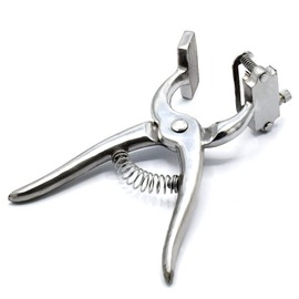 AAProTools Veterinary Tattoo Pliers Positive Permanent Livestock Identification Heavy Duty Construction Interchangeable