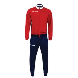 givova TR032, unisex_adult, Rosso-Blu, XXS