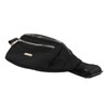 Waist Bag Multi Layer Stylish PU Smooth Zipper Large Capacity