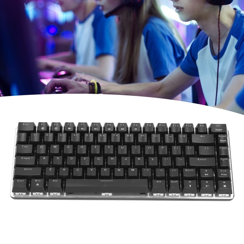 Mechanical Gaming Keyboard AK33 Blue Switch 5 Core Wire 82
