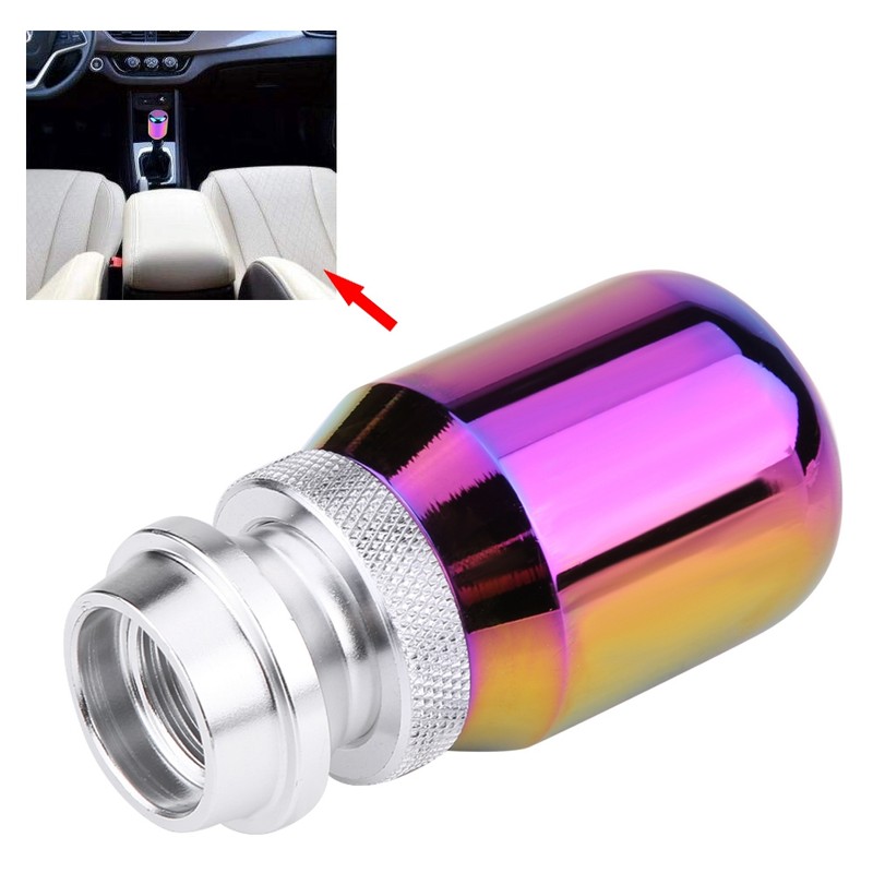 Car Universal Telescopic Adjustable Aluminum alloy Manual Gear Shift Knob