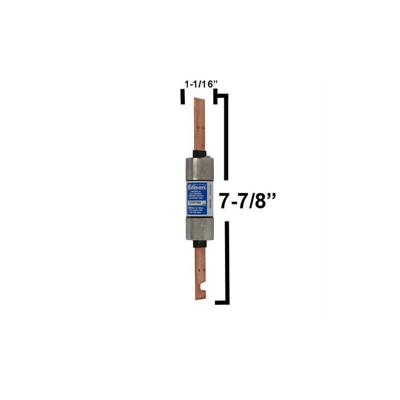 (Pack of 3) ECSR100 - Edison Time Delay Fuse -