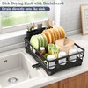 SAYZH Dish Drying Rack - Stainless Steel Dish Rack for