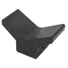 Rubber Bow Y Block,Boat Trailer V Bow Stop Black Rubber Bow Stop Replacement for Ski Boat Fishing Boat Sailboat Trailer