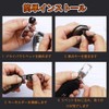 Key Chain Car Key Holder Genuine Leather Key Durable Metal,