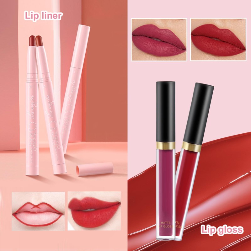 Fynqwor Makeup Kit,Makeup Set,25Pieces All in One Makeup Kit for