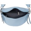 styleBREAKER 02012401 Women's Half Moon Crossbody Shoulder Bags Plain Adjustable