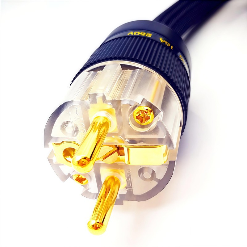 WAudio 10AWG Audio Power Cable - EU Standard HiFi Power
