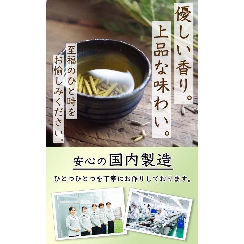 Natural Feast Horsetail Tea Bag Made in Japan Cedar Green