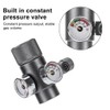 DONGKER Aquarium CO2 Pressure Reducer, Aquarium CO2 Pressure Regulator Valve,