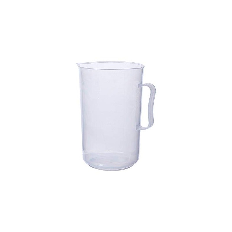 Othmro 2000ml Plastic Measuring Jug, Graduated Beaker 2 litres Measuring
