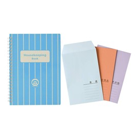 Daigo J2114 Household Book, Ring, A5, Blue