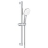 GROHE 26783002 Tempesta 24-Inch Shower Rail Set, 2-Spray, Square, 1.5