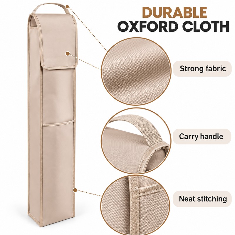 Gift Wrapping Paper Storage Bag with Multiple Pockets – Durable