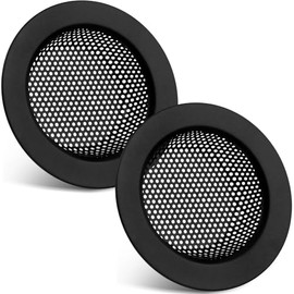 Retisee 2 Pcs Sink Strainer Stainless Steel Kitchen Sink Drain Strainer Basket Cover Mesh Hair Food Catcher, Large Wide Rim of 4.4 Diameter(Matte Black)