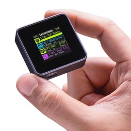 DOCKCASE Pocket M.2 NVMe SSD Enclosure,Support 3s PLP Prevents Write Data Loss,USB 3.2 Gen 2 Type-C (10 Gbps), fits NVMe PCIe, Exclusive to Size 2230,Support M-Key B+M Key UASP… (Grey)