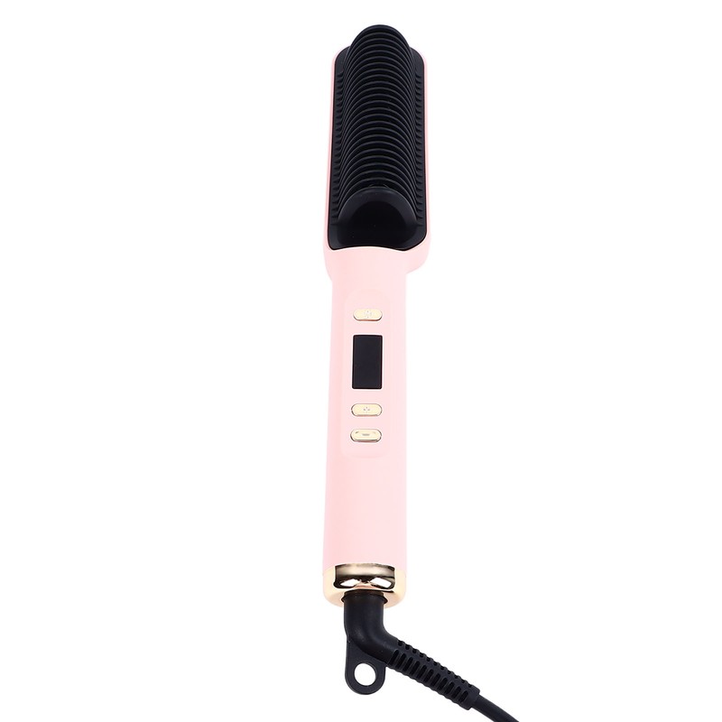 Straight Curly Hair Iron 2 Purpose Electric Curling Comb Negative