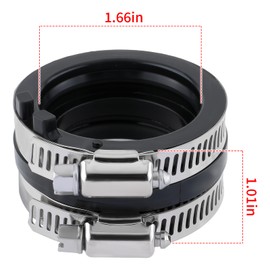 AUTOKAY 16065-0116 Carburetor Intake Boot Fits for Kawasaki Brute Force 650 750, Replace 160650116