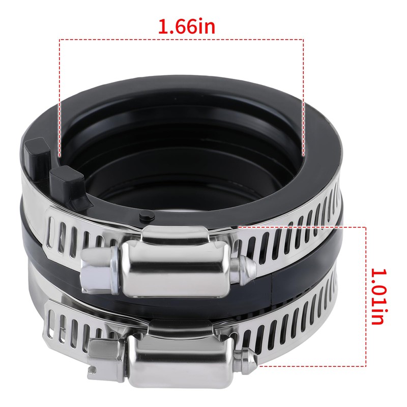 AUTOKAY 16065-0116 Carburetor Intake Boot Fits for Kawasaki Brute Force