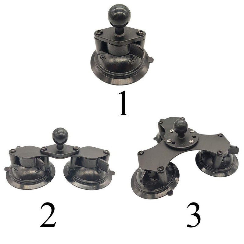 QOTSTEOS RAM Mount Twist Lock Suction Cup Base 360 Degree
