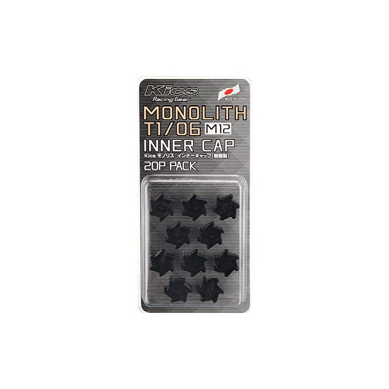 KYO-EI INDUSTRIAL CORPORATION MONOLITH T1/06 Inner Cap M12 Resin Black