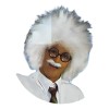 Peluca Para Fiestas De Doctor Con Bigote Color Blanco