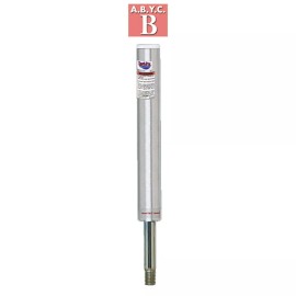 Attwood 2114 Lock'N-Pin 3/4" Pin Post - Brushed Aluminum, Fixed 11" Hgt, 1.5"...