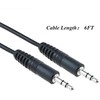 ABLEGRID 6ft 3.5mm 3Pole Jack Aux Audio Cable for Bem