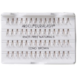 Ardell Individual Fake Eye Lashes, Naturals-Knot Free Long Brown
