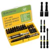 BLOSTM Impact Driver Bit Set - 44pcs Shock-Resistant Steel Impact