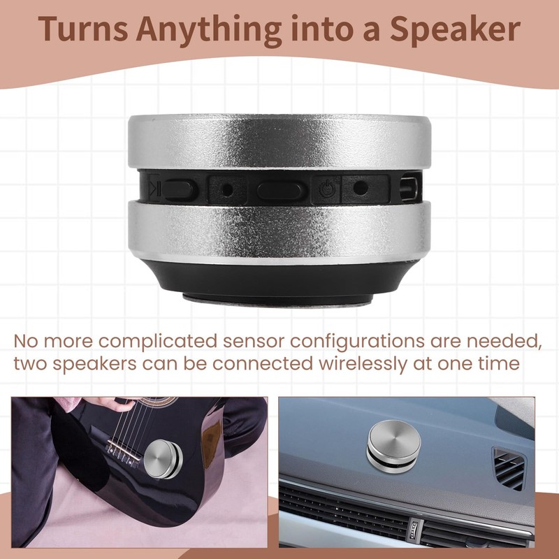 xelea Portable Mini Bluetooth Speaker Turns Anything Into A Speaker