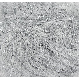 King Cole TINSEL Chunky Knitting Wool/Yarn 50g - 206 Silver